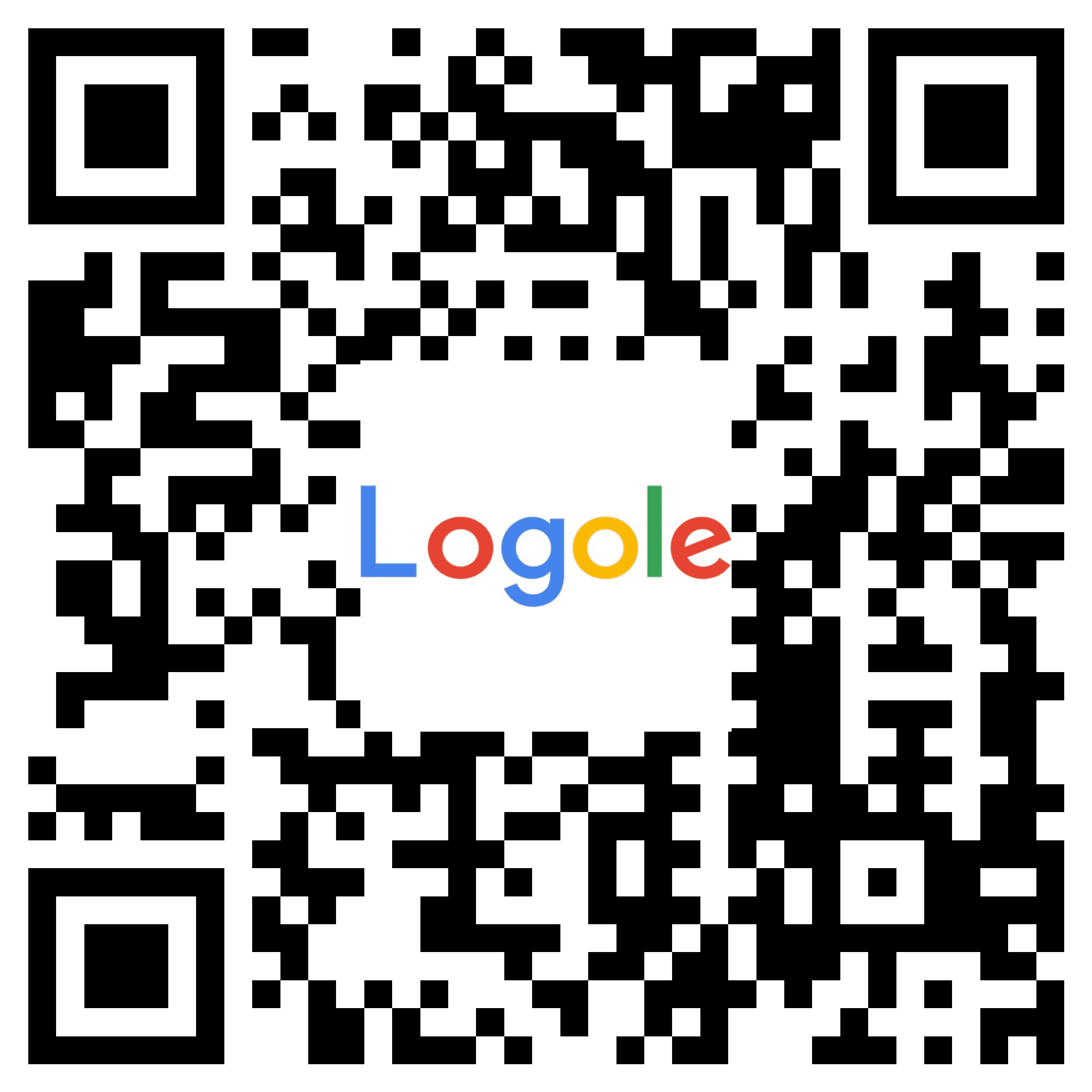 Standard logo-overlay QR